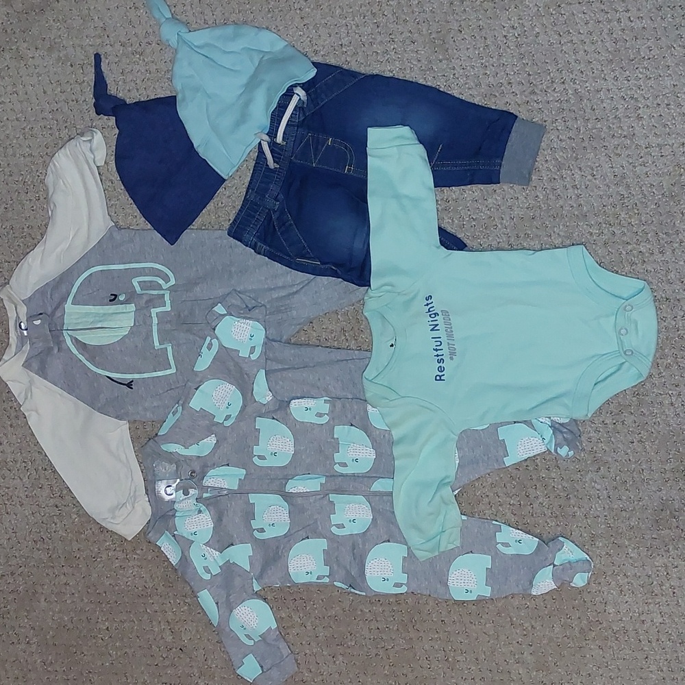 BUNDLE!!! Like new newborn outfits